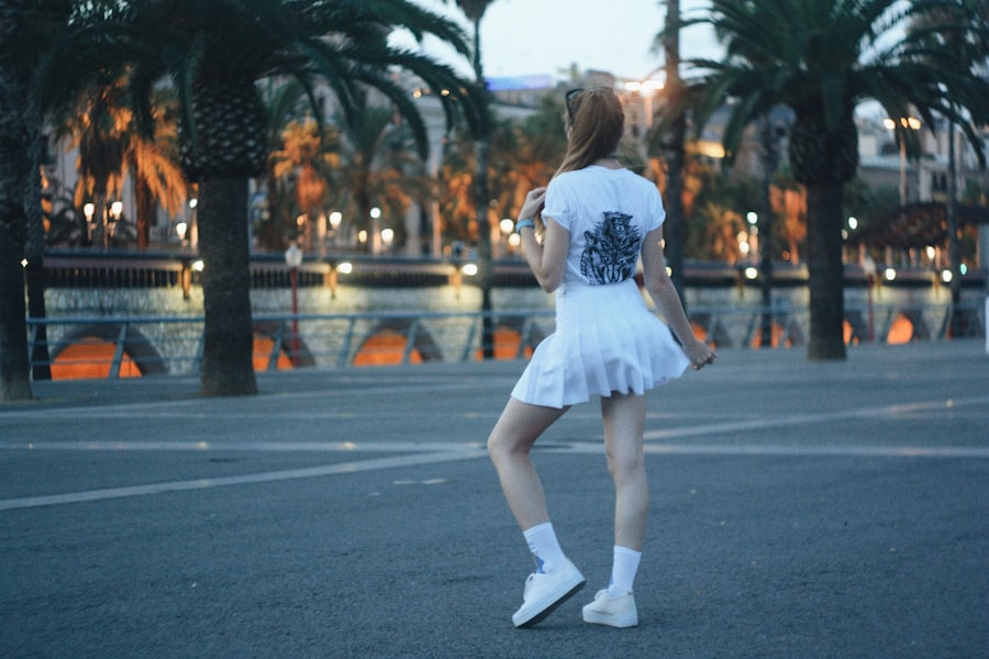 Photo skirt