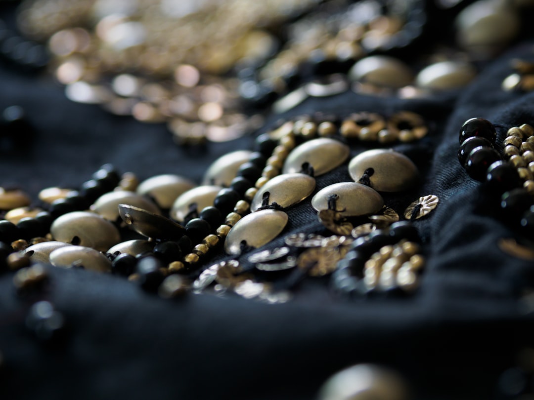 Photo black and white dress accessories